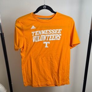 Kid's Orange University of Tennessee Volunteers Adidas Climalite TShirt Large
